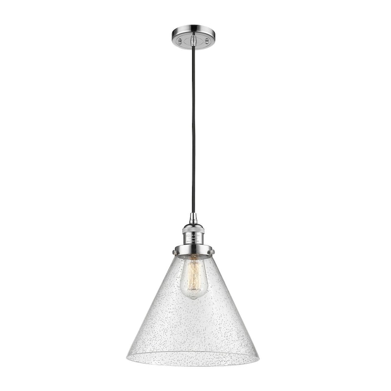 Innovations Lighting X-Large Cone Single Light 12" Wide Pendant with