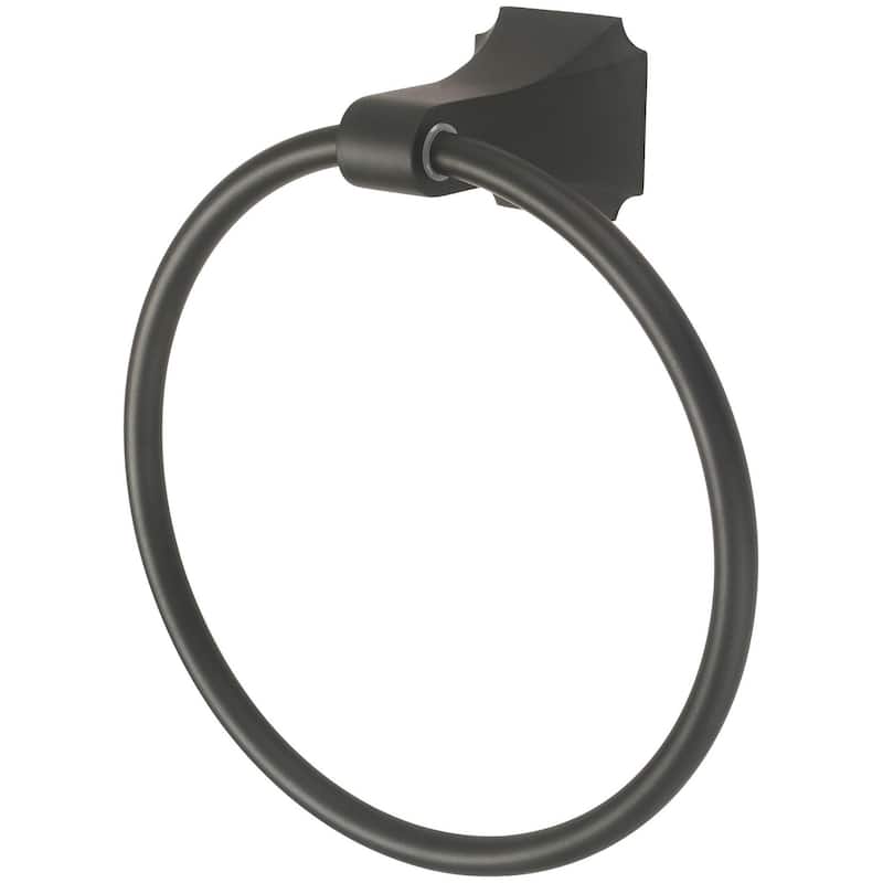 Pioneer Faucets 7PR034 Prenza 7-5/16" Wall Mounted Towel Ring - Matte Black