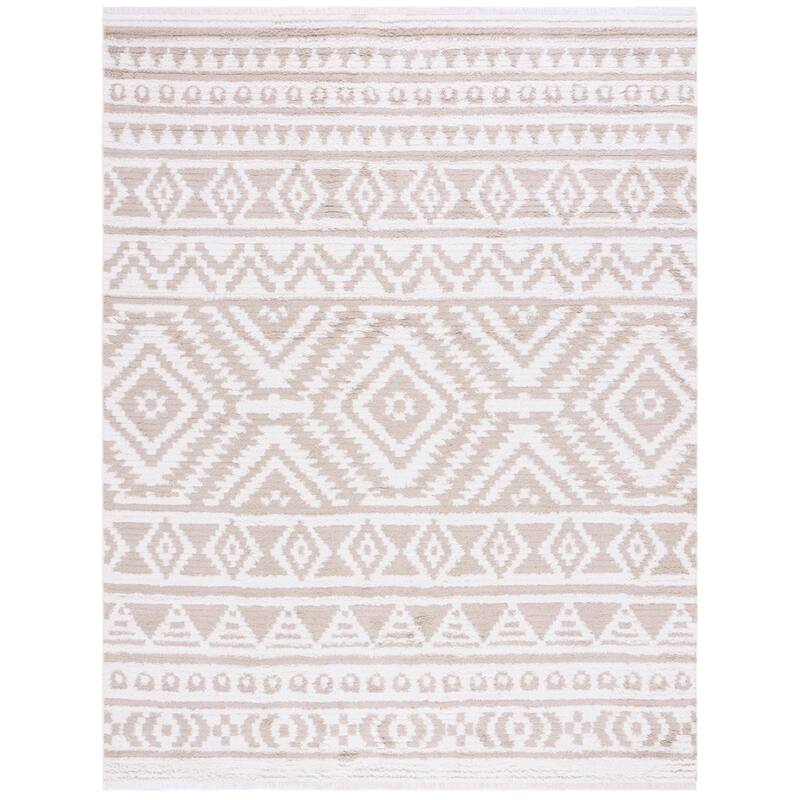 SAFAVIEH Augustine Sumiko Rustic Moroccan Fringe Rug