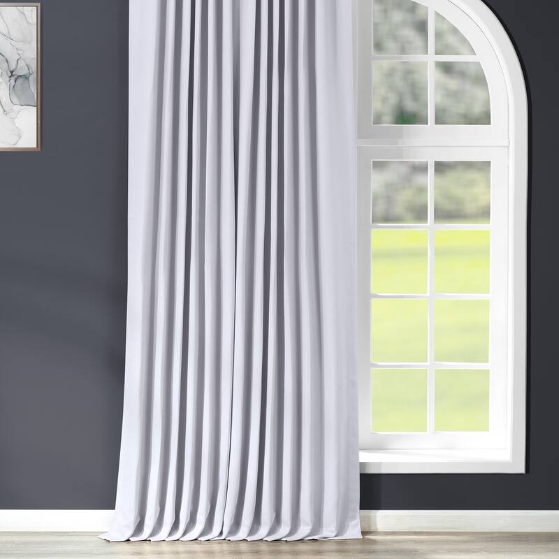 Exclusive Fabrics Extra Wide Room Darkening Curtain (1 Panel)