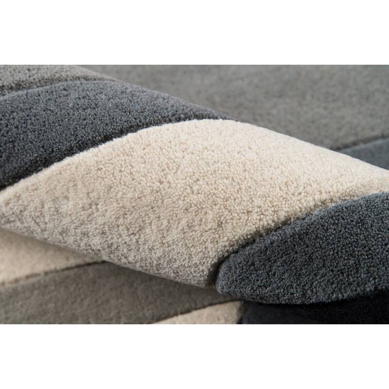 Momeni Delhi Hand Tufted Wool Abstract Area Rug