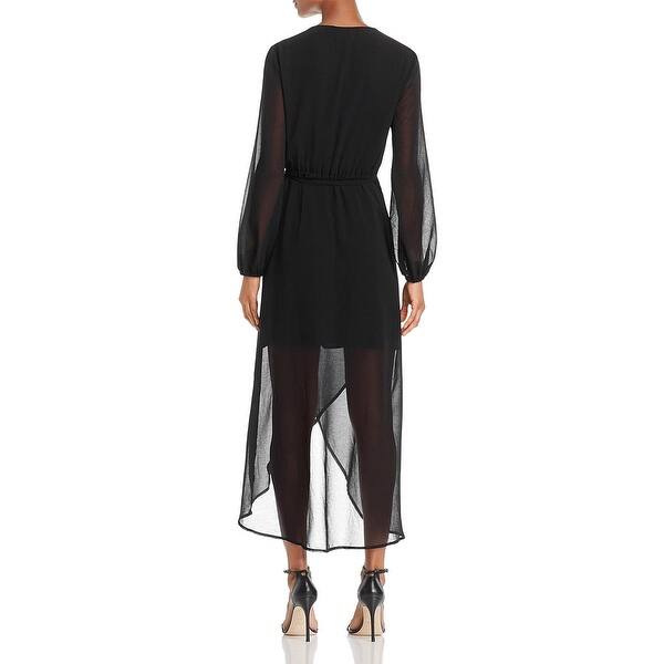 Shop Bardot Womens Wrap Dress Special Occasion Party Overstock