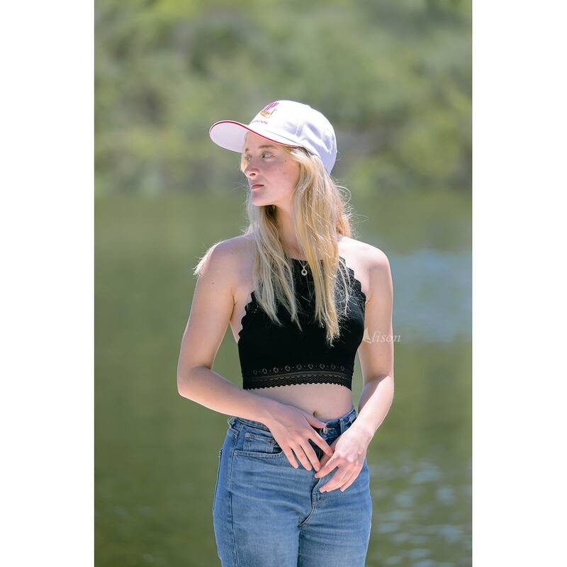 Drakkar Viking Embroidered Cap in White by Alison Nautical