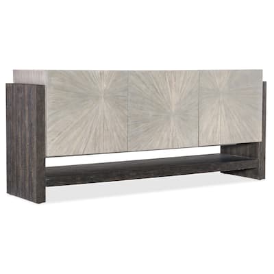 Hooker Furniture 628-85170 Melange 71" Wide Paldao and Oak Veneer