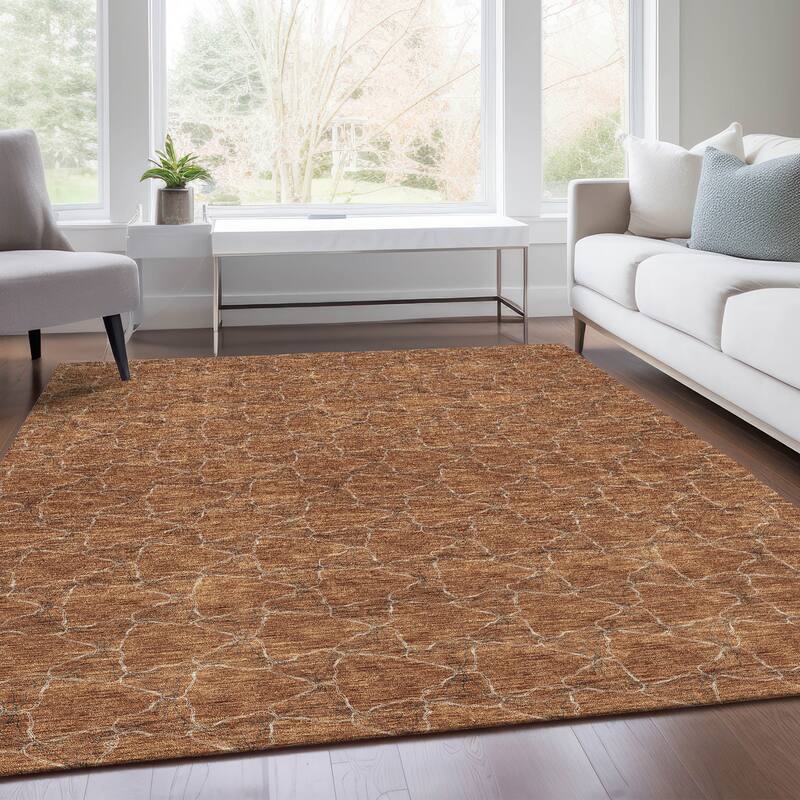 Premium Washable Super Soft Modern Geo Mayfield Rug