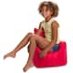 Bean Bag Chair for Kids, Teens and Adults, Comfy Chairs for your Room - Pasadena Kids Chair - Red