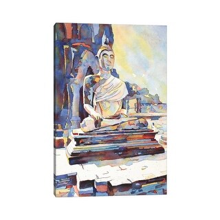 iCanvas "Seated Buddha Statue- Thailand" by Ryan Fox Canvas Print - Bed ...