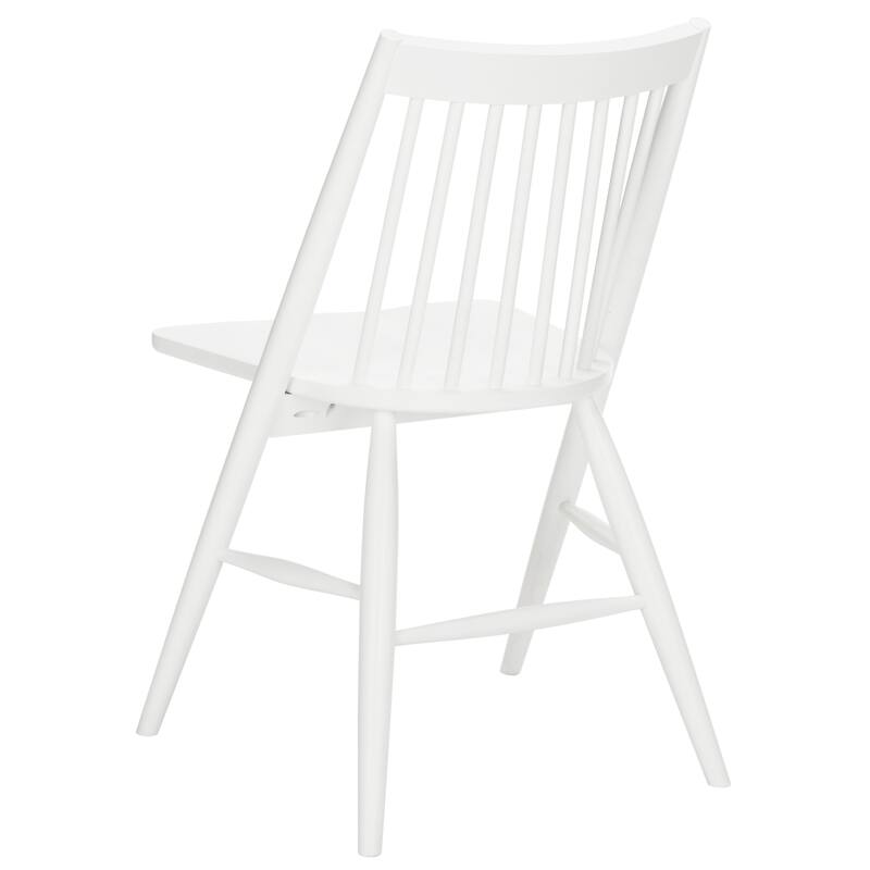 SAFAVIEH Orelia 19 Inch Black Spindle Dining Chair (Set of 2) - 21Wx22Dx34H