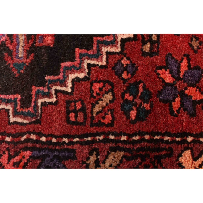 ECARPETGALLERY Hand-knotted Anadol Black Wool Rug - 4'11 x 8'7