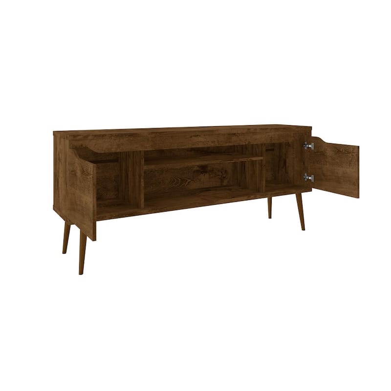 Manhattan Comfort Bradley 63 In. Storage Media Cabinet Console