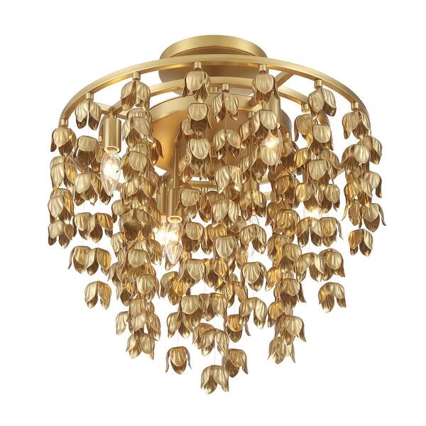 slide 2 of 4, Minka Lavery 3965 Ashgrove 6 Light 21" Wide Semi-Flush Ceiling Fixture