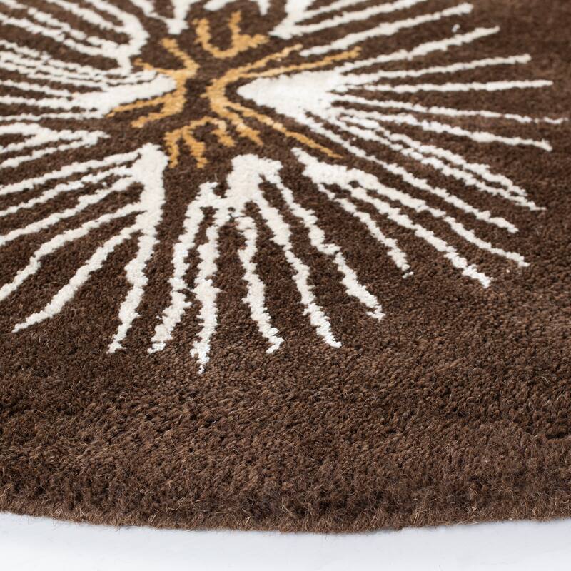 SAFAVIEH Handmade Soho Britney Starbursts N.Z. Wool Rug