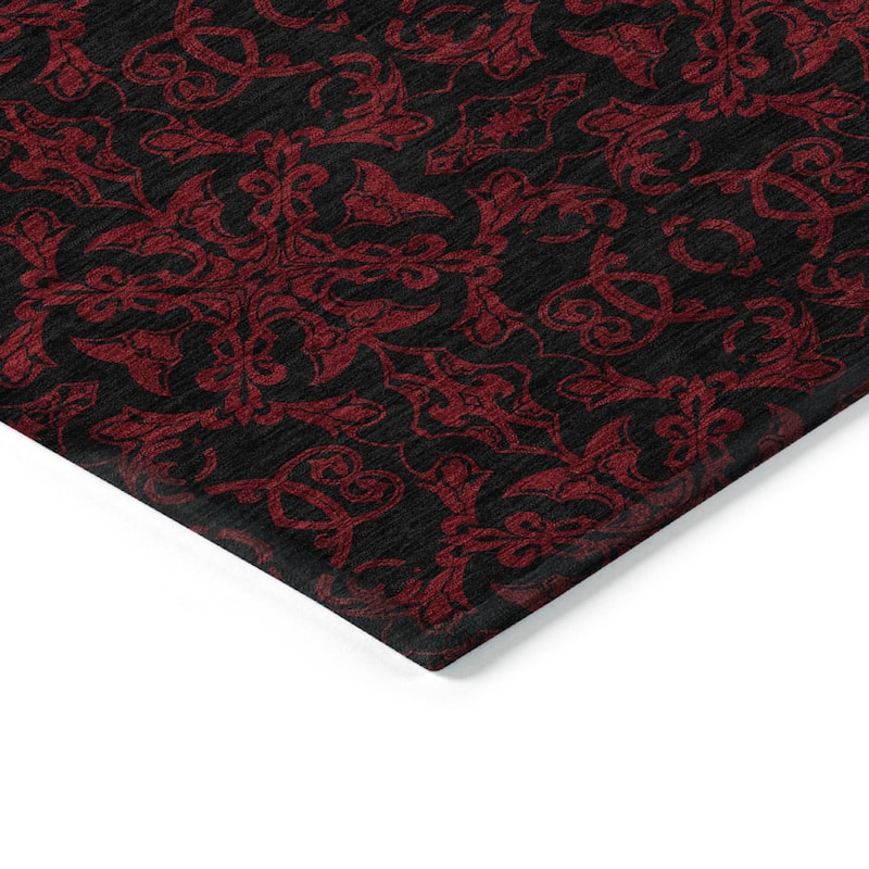 Machine Washable Indoor/ Outdoor Chantille Traditional Medallions Rug