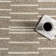 preview thumbnail 8 of 7, Nuloom Tanaia Contemporary Striped Area Rug