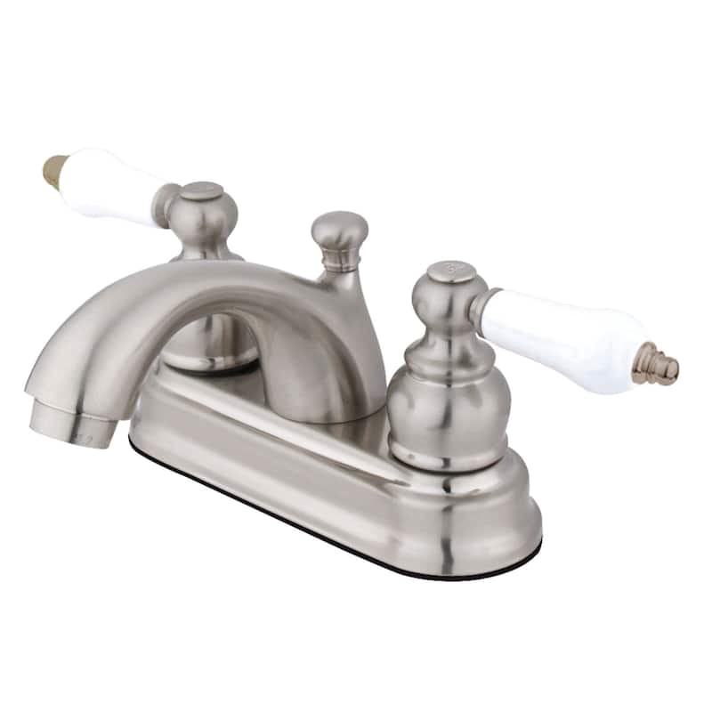 Vintage 4 in. Centerset Bathroom Faucet - Brushed Nickel