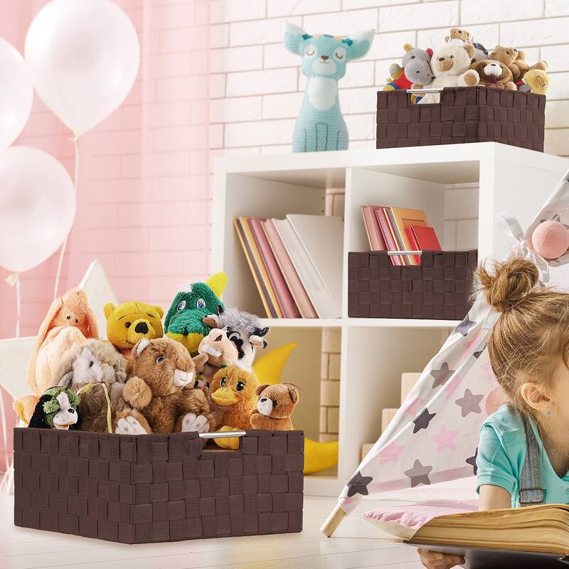 Weave 9 Piece Basket Set