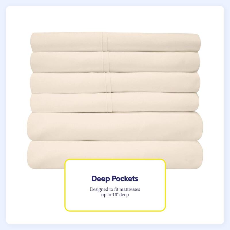 RV Queen 6-Piece Bed Sheet Set