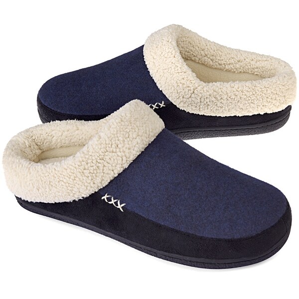 mens slippers size 11 wide