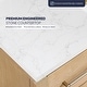 preview thumbnail 65 of 138, San Single Bath Vanity with Composite Stone Top without Mirror
