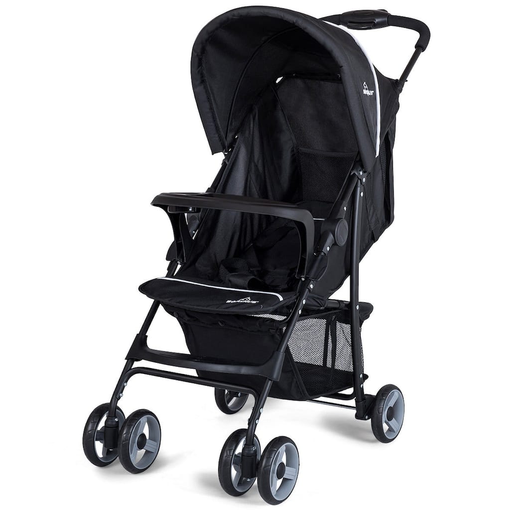 Costway Foldable Lightweight Baby Stroller Travel Pushchair 5-Point - See Details
