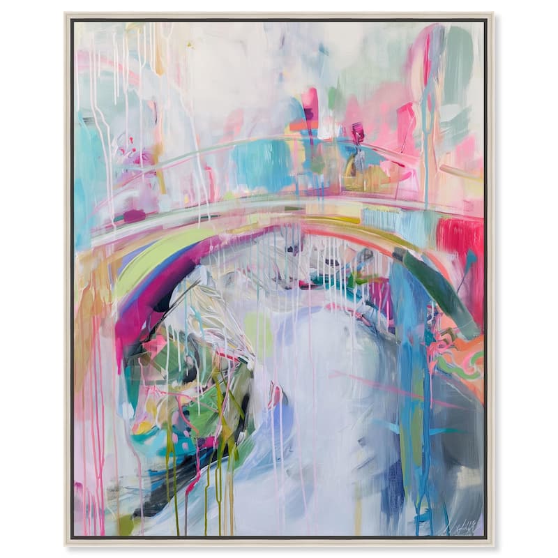 Dusk Illusions Canvas by Art Remedy - 16" x 20" - Silver