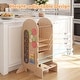 preview thumbnail 7 of 8, Gymax Toddler Step Stool Kids Kitchen Standing Tower w/ Adjustable - Natural