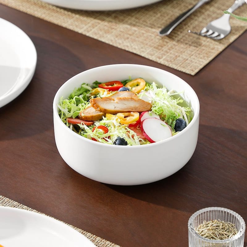 MALACASA LUNA 12-piece Porcelain Dinnerware Set (Service for 4)