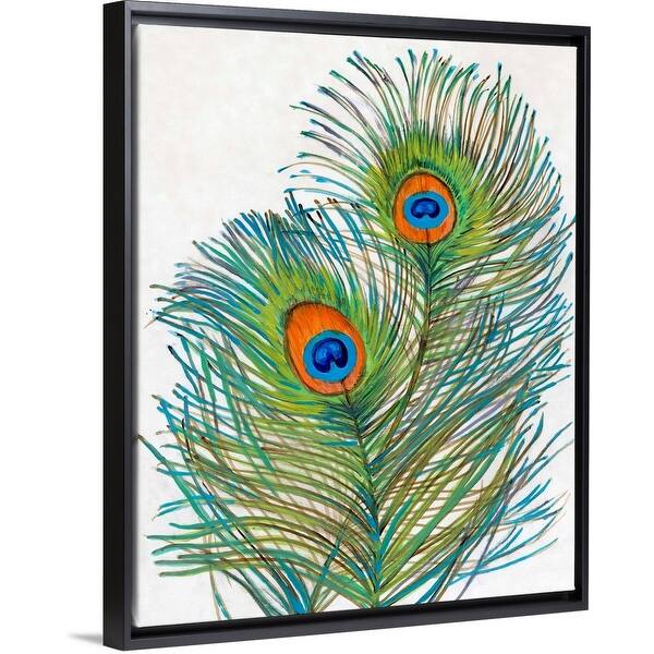 peacock feather photo frame