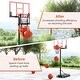preview thumbnail 7 of 8, Gymax 360 degree Basketball Return Attachment w/4 Tool-Free Detachable