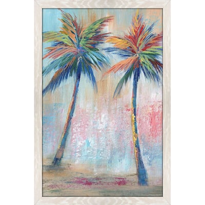 "Color Pop Palms" by Nan I Print on Acrylic