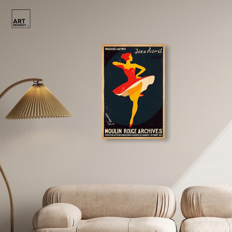 Moulin Rouge Canvas by Art Remedy, Gallery Wrapped