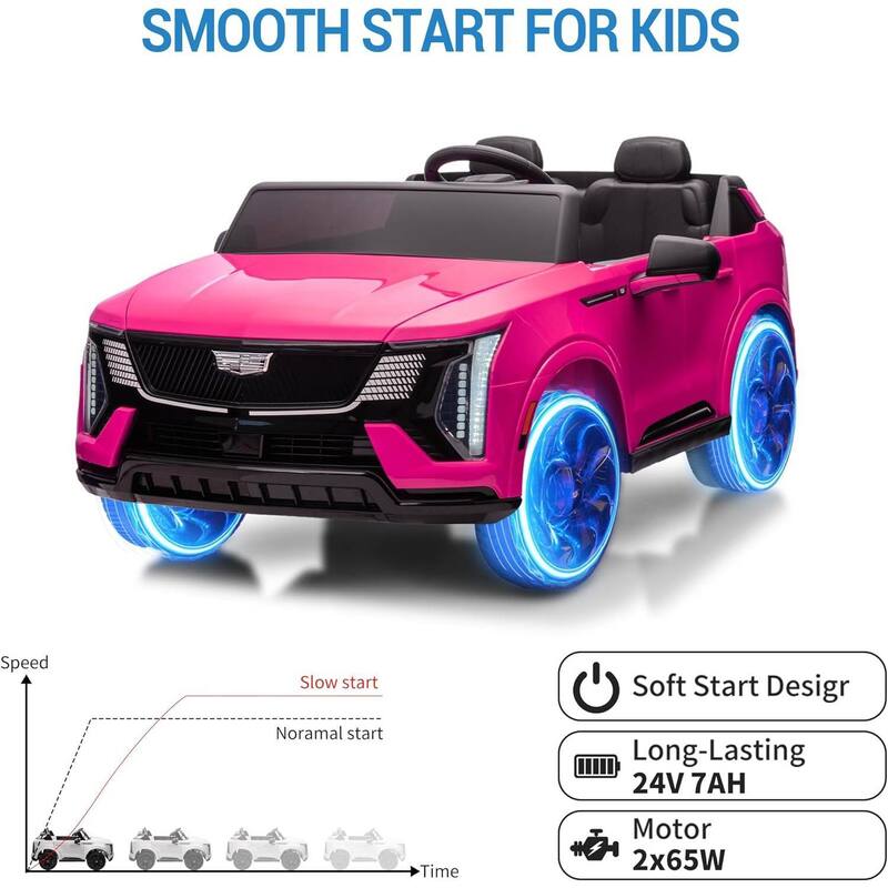 24V 2 Seater Ride On Truck Car with Parent Remote Control for Kids Best Gifts