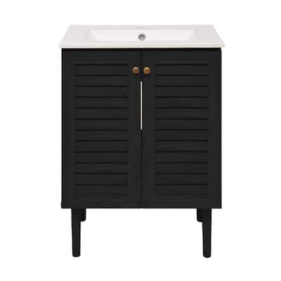 Swiss Madison SM-BV6201 Bron 24" Free Standing Single Basin Vanity Set