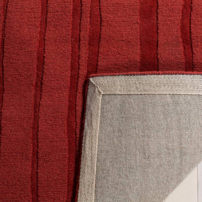 Martha Stewart by SAFAVIEH Freehand Stripe Wool Rug