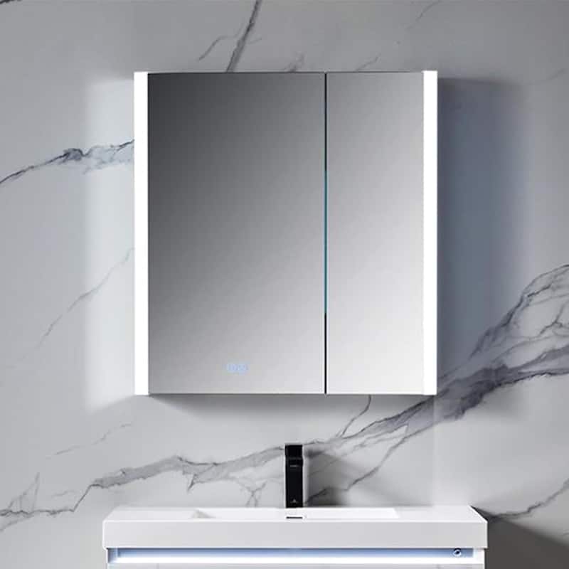 Blossom LED Lighted Medicine Cabinet with Mirror