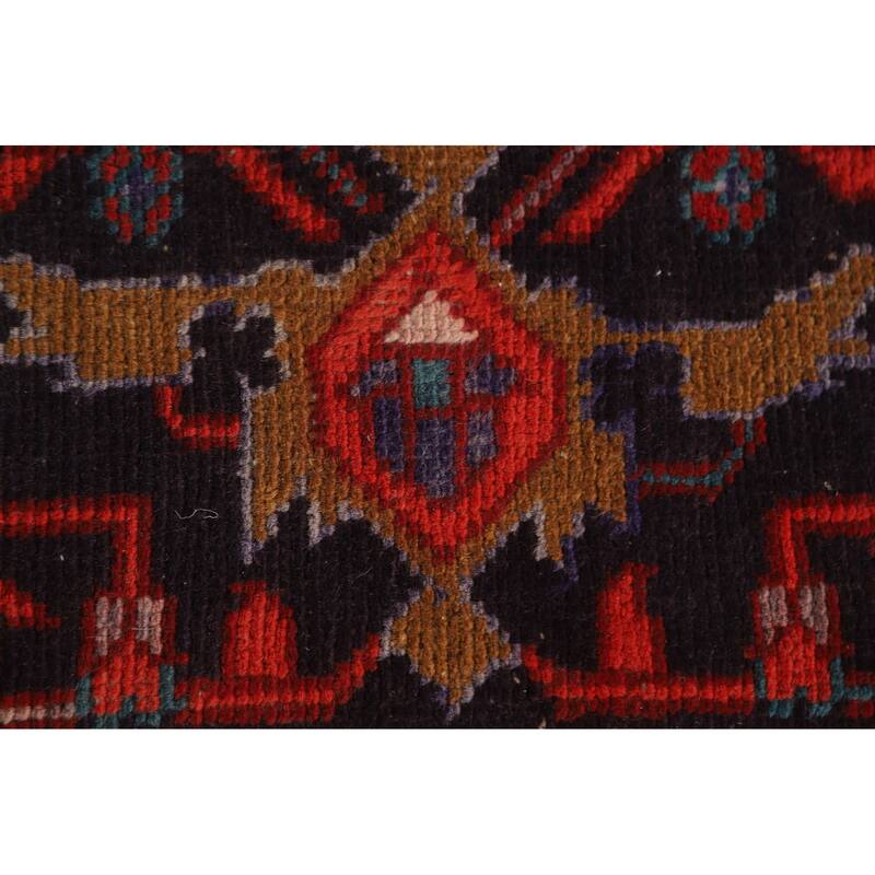Hand Knotted Oriental 100% Wool Carpet Traditional Medallion Red Heriz Area Rug - 12' 3'' X 8' 4''