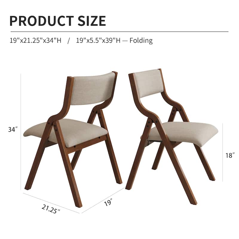 GDFStudio - Matilda Multipurpose Folding Dining Chair Set (only chair)