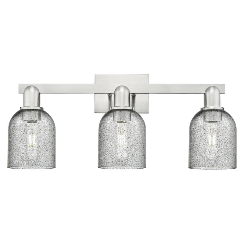 Innovations Lighting Endless Possibilities Arcadia - Caledonia - 3 Light 24" Bath Vanity Light - Charcoal/Brushed Satin Nickel