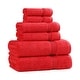 preview thumbnail 128 of 188, Superior 100% Egyptian Cotton 6-Piece Towel Set Luxury, Soft & Absorbent