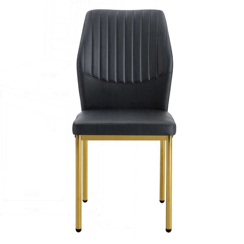 Luxurious Ergonomic Dining Chair Set - Stylish and Comfortable