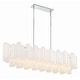 preview thumbnail 4 of 7, Crystorama Lighting Group ADD-317-WH Addis 14 Light 52" Wide Crystal