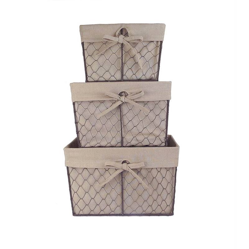 DII Chicken Wire Baskets