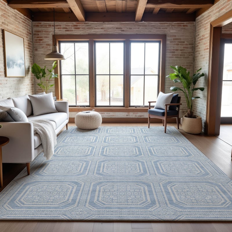 Premium Washable Super Soft Classic Panel Mayfield Rug