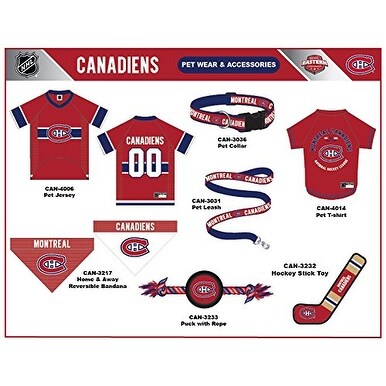 montreal canadiens pet jersey