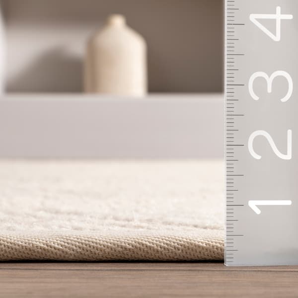 dimension image slide 2 of 3, Nuloom Natural Textured Suzanne Area Rug
