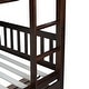 preview thumbnail 10 of 10, Functional Full over Full Bunk Bed with Drawers and Detachable Design for Home,Espresso