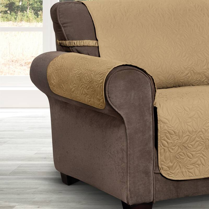 Belmont Leaf Secure Fit Sofa Furniture Cover Slipcover