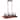 Anmytek Modern Farmhouse 6-Light Wood Black Chandelier Linear  Kitchen Island Lights with Cylinder Glass