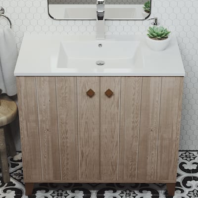 Swiss Madison Eclair 36" Single, Two Doors, Bathroom Vanity