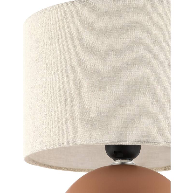 Livabliss Elio Modern Accent Table Lamp - 10"H x 8"W x 8"D